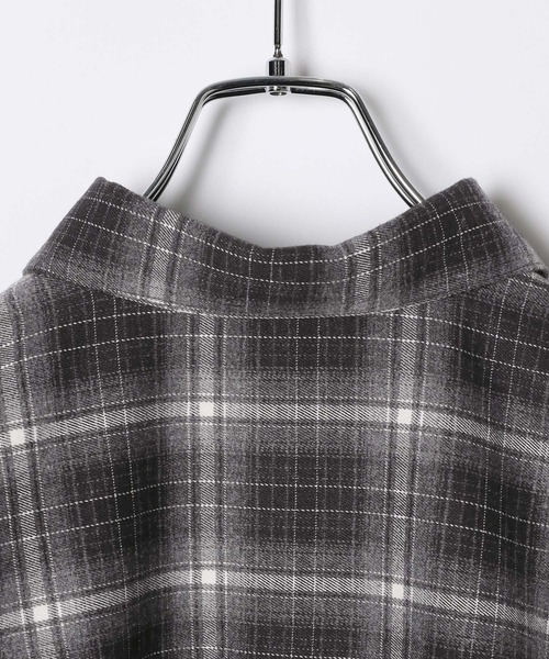 Heather（ヘザー）の「【POLO BCS(ポロ・ビーシーエス)】オーバーチェックシャツ　595924（シャツ/ブラウス・レディース・ブラック系/ブラウン系/ネイビー系・FREE）」の11枚目の写真