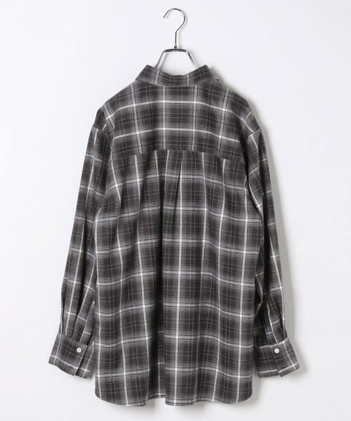 Heather（ヘザー）の「【POLO BCS(ポロ・ビーシーエス)】オーバーチェックシャツ　595924（シャツ/ブラウス・レディース・ブラック系/ブラウン系/ネイビー系・FREE）」の10枚目の写真