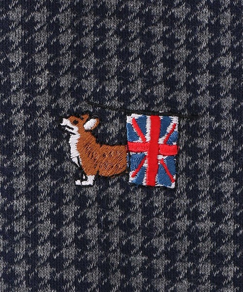 Paul Smith(ポールスミス)の「ハウンドトゥースジャカードジップアップ ブルゾン【853293 7123A】(ブルゾン・メンズ・グレー/チャコールグレー・MEDIUM/LARGE)」の4枚目の写真