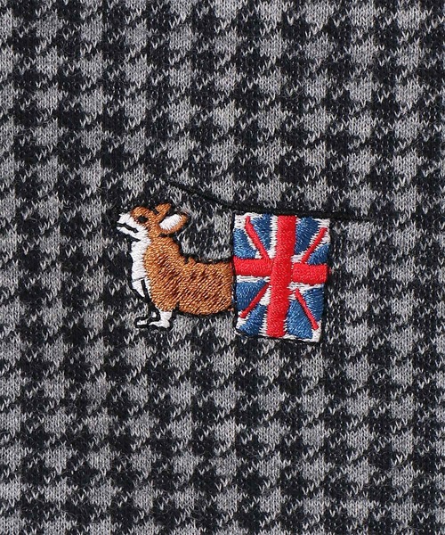 Paul Smith(ポールスミス)の「ハウンドトゥースジャカードジップアップ ブルゾン【853293 7123A】(ブルゾン・メンズ・グレー/チャコールグレー・MEDIUM/LARGE)」の7枚目の写真