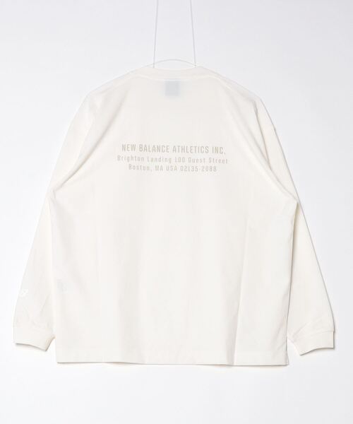 NEW BALANCE(ニューバランス)の「サンシールドTシャツ(Tシャツ/カットソー・メンズ・ダークグレー/オフホワイト・SMALL/MEDIUM/LARGE/X-LARGE)」の17枚目の写真