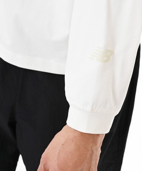 NEW BALANCE(ニューバランス)の「サンシールドTシャツ(Tシャツ/カットソー・メンズ・ダークグレー/オフホワイト・SMALL/MEDIUM/LARGE/X-LARGE)」の7枚目の写真