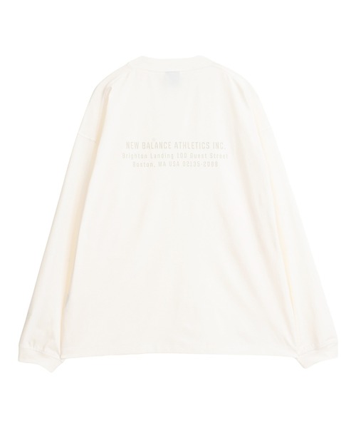NEW BALANCE(ニューバランス)の「サンシールドTシャツ(Tシャツ/カットソー・メンズ・ダークグレー/オフホワイト・SMALL/MEDIUM/LARGE/X-LARGE)」の9枚目の写真