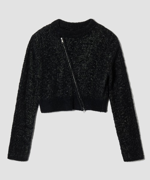 テーロプラン Molly Cardigan ニットカーディガン クロップド F Molly Cardigan（ニット/セーター）｜TELOPLAN（テーロプラン）の