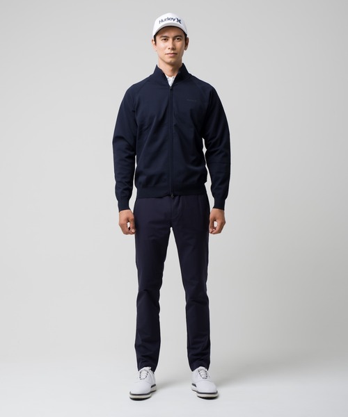 Hurley （ハーレー）の「【Hurley/ハーレー】ファントムハイゲージニットセーター　ゴルフ　ストレッチ　吸水速乾　PHANTOM HG JACKET（ニット/セーター・メンズ・ネイビー/ブラック/ホワイト・SMALL/X-LARGE/LARGE/MEDIUM）」の21枚目の写真