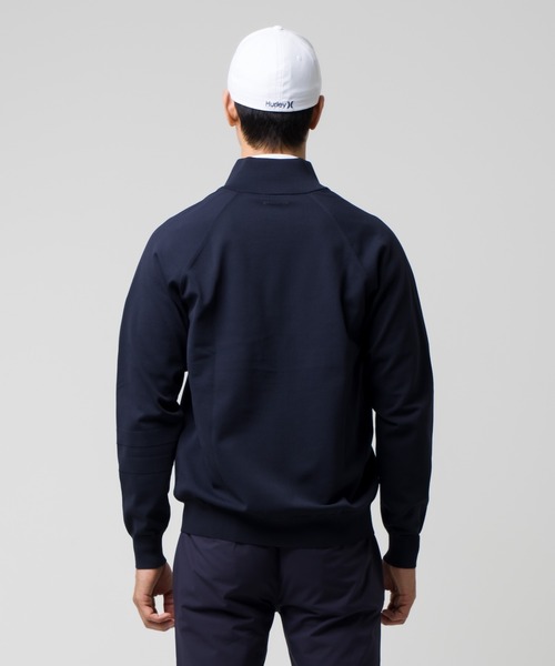 Hurley （ハーレー）の「【Hurley/ハーレー】ファントムハイゲージニットセーター　ゴルフ　ストレッチ　吸水速乾　PHANTOM HG JACKET（ニット/セーター・メンズ・ネイビー/ブラック/ホワイト・SMALL/X-LARGE/LARGE/MEDIUM）」の20枚目の写真