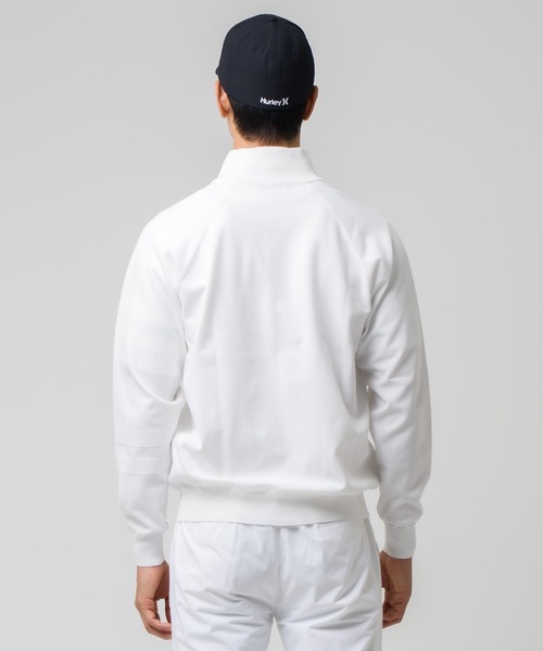 Hurley （ハーレー）の「【Hurley/ハーレー】ファントムハイゲージニットセーター　ゴルフ　ストレッチ　吸水速乾　PHANTOM HG JACKET（ニット/セーター・メンズ・ネイビー/ブラック/ホワイト・SMALL/X-LARGE/LARGE/MEDIUM）」の5枚目の写真