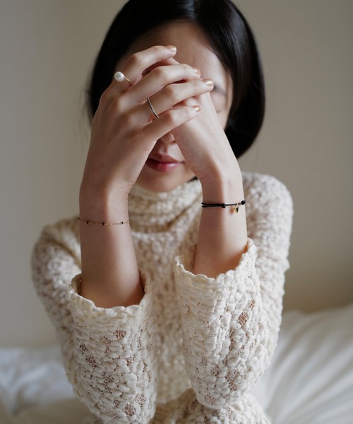 PLUSV_× YUKI collaboration ハートブレスレット PT3B2525LSSN PLUSV_× YUKI collaboration ハートブレスレット