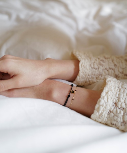 PLUSV_× YUKI collaboration ハートブレスレット PT3B2525LSSN PLUSV_× YUKI collaboration ハートブレスレット