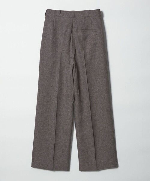 BEAUTY&YOUTH UNITED ARROWS(ビューティーアンドユースユナイテッドアローズ)の「【WEB限定】ポリエステル タックワイドパンツ ウォッシャブル(その他パンツ・レディース・ブラウン系/ネイビー/ライトグレー・L/S/M)」の21枚目の写真