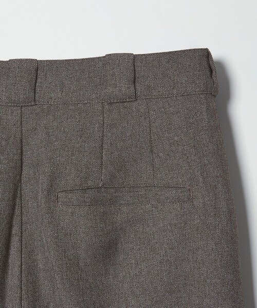BEAUTY&YOUTH UNITED ARROWS(ビューティーアンドユースユナイテッドアローズ)の「【WEB限定】ポリエステル タックワイドパンツ ウォッシャブル(その他パンツ・レディース・ブラウン系/ネイビー/ライトグレー・L/S/M)」の18枚目の写真