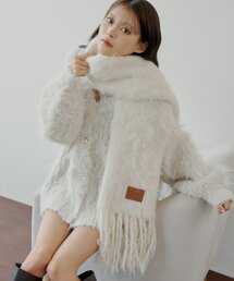 Chico(チコ)のシャギーフリンジマフラー(マフラー)