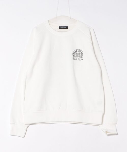 MATIN AVENIR(マタンアヴニール)の「MATIN AVENIR/マタンアヴニール クール スウェット MAW250080(スウェット・メンズ・ブラック/ホワイト・M/XL/L)」の2枚目の写真