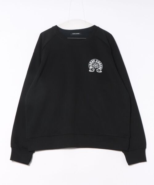 MATIN AVENIR(マタンアヴニール)の「MATIN AVENIR/マタンアヴニール クール スウェット MAW250080(スウェット・メンズ・ブラック/ホワイト・M/XL/L)」の1枚目の写真