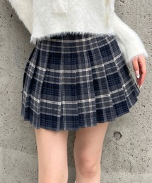 3.3 Field Trip  | 3.3 Field Trip／チェック微起毛プリーツミニスカート(スカート)