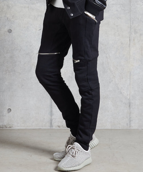 MYE-DO'（マイ・ドゥ）の「バイカー ジップ スウェットパンツ（その他パンツ・メンズ・ブラック・SMALL/LARGE/MEDIUM）」の15枚目の写真