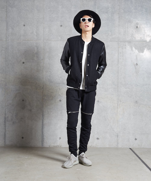 MYE-DO'（マイ・ドゥ）の「バイカー ジップ スウェットパンツ（その他パンツ・メンズ・ブラック・SMALL/LARGE/MEDIUM）」の14枚目の写真