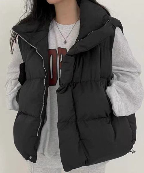 セール】ボリューム中綿ダウンベスト（ダウンベスト）｜yuue' ( wear