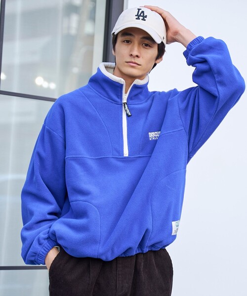 セール】DISCUS（ディスカス）別注フリースハーフジップ【Youtube紹介