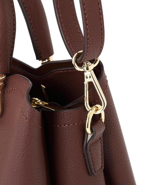 EDIT COLOGNE（エディットコロン）の「メタルハンドルトートバッグ（トートバッグ・レディース・ボルドー/ブルー/グレー・ﾌﾘ-）」の12枚目の写真