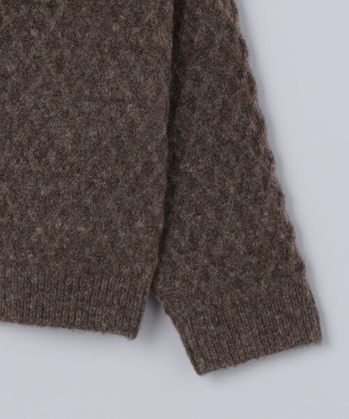 SHIPS（シップス）の「SHIPS: 〈手洗い可能〉シャギー レイヤード カーディガン（カーディガン/ボレロ・メンズ・グレー/ダークグレー/ブラウン/ネイビー・SMALL/LARGE/X-LARGE/MEDIUM）」の11枚目の写真