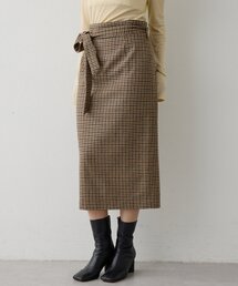 Whim Gazette（ウィムガゼット）の「ウールベルト付スカート（スカート・レディース）」