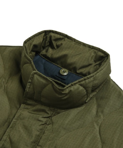 TAION(タイオン)の「TAION/タイオン/MILITARY M65 TYPE DOWN JACKET(ダウンジャケット/コート・メンズ・ダークオリーブ/ブラック・M/L/XL)」の4枚目の写真