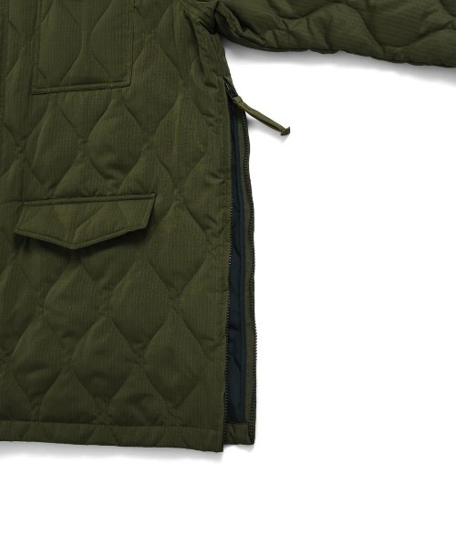TAION(タイオン)の「TAION/タイオン/MILITARY M65 TYPE DOWN JACKET(ダウンジャケット/コート・メンズ・ダークオリーブ/ブラック・M/L/XL)」の6枚目の写真