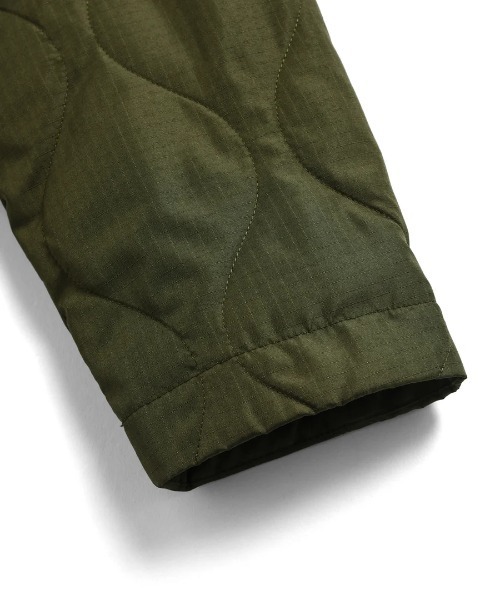 TAION(タイオン)の「TAION/タイオン/MILITARY M65 TYPE DOWN JACKET(ダウンジャケット/コート・メンズ・ダークオリーブ/ブラック・M/L/XL)」の8枚目の写真