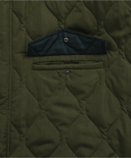 TAION(タイオン)の「TAION/タイオン/MILITARY M65 TYPE DOWN JACKET(ダウンジャケット/コート・メンズ・ダークオリーブ/ブラック・M/L/XL)」の10枚目の写真