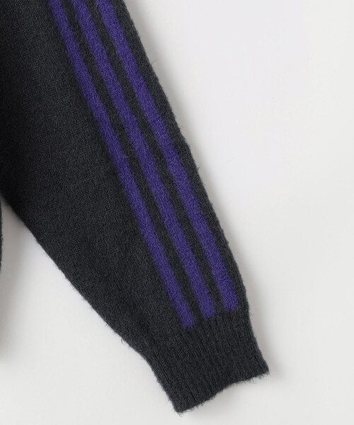 adidas(アディダス)の「adidas/アディダス KNIT TRACK TOP(ブルゾン・メンズ・チャコールグレー/オフホワイト/ブラウン/ブラック・LARGE/X-LARGE/MEDIUM)」の13枚目の写真