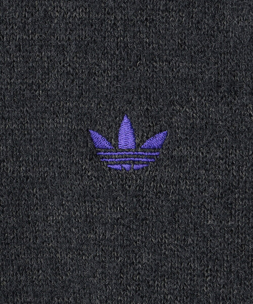 adidas(アディダス)の「adidas/アディダス KNIT TRACK TOP(ブルゾン・メンズ・チャコールグレー/オフホワイト/ブラウン/ブラック・LARGE/X-LARGE/MEDIUM)」の11枚目の写真