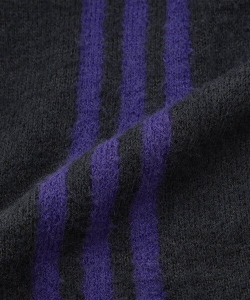 adidas(アディダス)の「adidas/アディダス KNIT TRACK TOP(ブルゾン・メンズ・チャコールグレー/オフホワイト/ブラウン/ブラック・LARGE/X-LARGE/MEDIUM)」の10枚目の写真