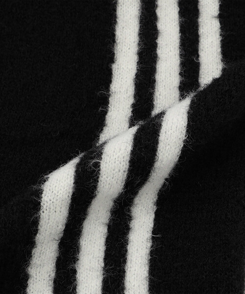 adidas(アディダス)の「adidas/アディダス KNIT TRACK TOP(ブルゾン・メンズ・チャコールグレー/オフホワイト/ブラウン/ブラック・LARGE/X-LARGE/MEDIUM)」の6枚目の写真