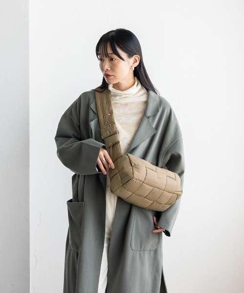 VitaFelice(ヴィータフェリーチェ)の「メッシュショルダーバッグ(ショルダーバッグ・レディース・ブルー/グレー/ブラック/ベージュ/ライトグレー/グリーン・FREE)」の18枚目の写真