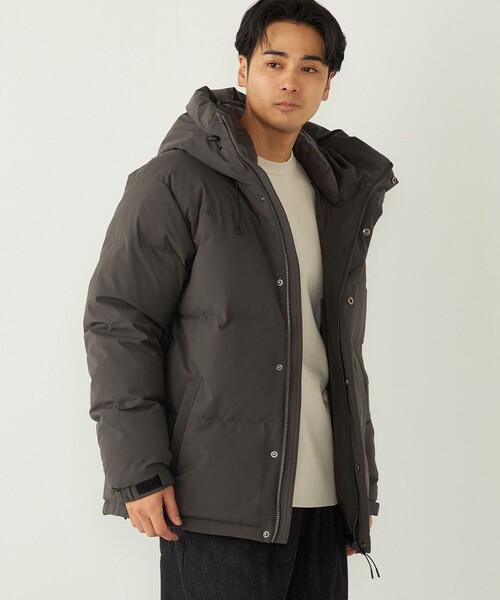 SHIPS Colors(シップス カラーズ)の「SHIPS Colors:〈撥水・防風・洗濯機可能〉All Weather Tex ダウン◇(ダウンジャケット/コート・メンズ・ダークグレー/ブラック/グレー・X-LARGE/LARGE/MEDIUM)」の9枚目の写真