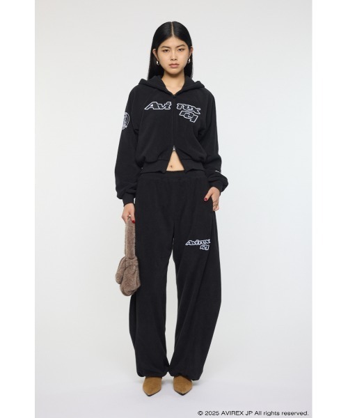 MOUSSY AVIREX FLEECE フーディ　タグ付き MOUSSY | AVIREX FLEECE フーディ (スウェット・パーカー ) |SHEL'TTER