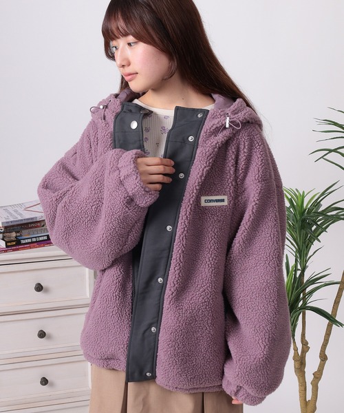 セール】【71】【CONVERSE/コンバース】シープボア ワンポイントロゴ