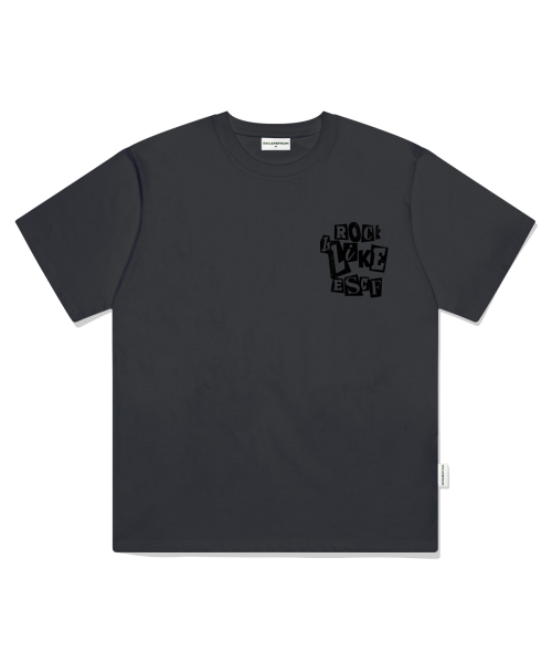 ESCAPEFROM(エスケープフロム)の「エックスレイラックプリントオーバーサイズ半袖Tシャツチャコール(Tシャツ/カットソー・レディース・その他・SMALL/MEDIUM/LARGE)」の1枚目の写真