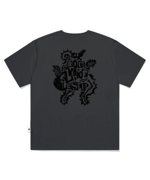 ESCAPEFROM(エスケープフロム)の「エックスレイラックプリントオーバーサイズ半袖Tシャツチャコール(Tシャツ/カットソー・レディース・その他・SMALL/MEDIUM/LARGE)」の3枚目の写真