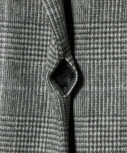 A DAY IN THE LIFE UNITED ARROWS（アデイインザライフユナイテッドアローズ）の「ビーバー チェスターコート ＜A DAY IN THE LIFE＞（チェスターコート・レディース・その他1/ブラック/グレー系・36/38）」の16枚目の写真