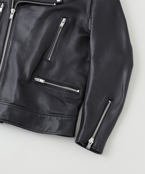A LEATHER / エーレザー MOTO JACKET（ライダースジャケット）｜A