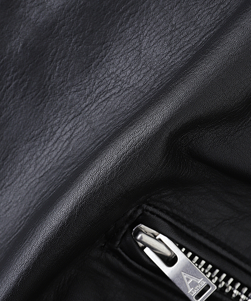 A LEATHER / エーレザー MOTO JACKET（ライダースジャケット）｜A