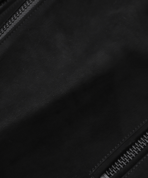 A LEATHER / エーレザー MOTO JACKET（ライダースジャケット）｜A