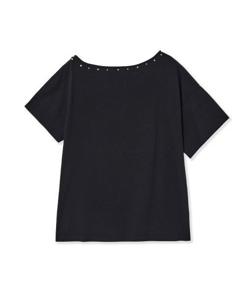 Midnight Move(ミッドナイトムーブ)の「89 rivet t (black)(Tシャツ/カットソー・レディース・その他・FREE)」の4枚目の写真