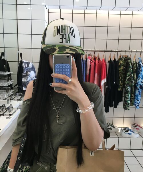 Midnight Move(ミッドナイトムーブ)の「89 rivet t (black)(Tシャツ/カットソー・レディース・その他・FREE)」の5枚目の写真