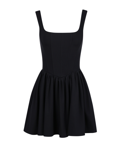 YOUHEE（ユヒ）の「BASIC CORSET DRESS BLACK（ワンピース・レディース・その他・MEDIUM/SMALL）」の2枚目の写真