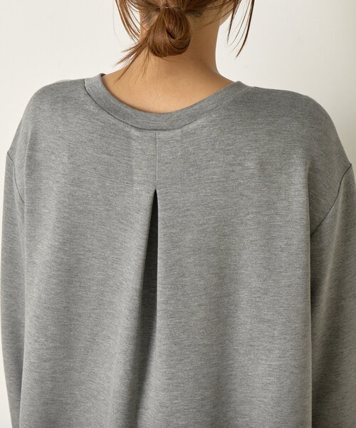 Jena espace merveilleux（ジェナ　エスパスメルヴェイユ）の「ウォーム切替バックタックカットソー（Tシャツ/カットソー・レディース・ネイビー/グレー/ベージュ・FREE）」の20枚目の写真