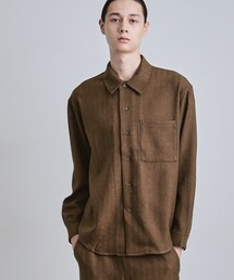 tk.TAKEO KIKUCHI | ウール調へリンボンシャツ(シャツ/ブラウス)