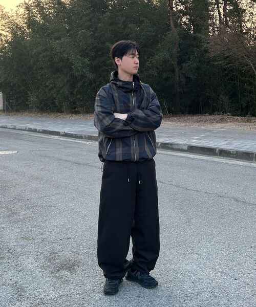 XERO（ゼロ）の「オーバーシルエットスウェットパンツ[ブラック]（スウェットパンツ・メンズ・その他・LARGE/SMALL/MEDIUM）」の16枚目の写真